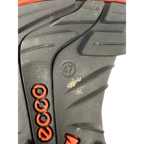 Ecco Offroad Lite sandals gray leather adjustable hook-and-loop straps 47/ 13 main image 5